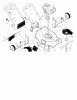 Poulan / Weed Eater PR65Y21C (96142000301) - Poulan Pro Walk-Behind Mower (2005-01) Ersatzteile HANDLE