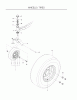 Poulan / Weed Eater 301ZX (966681701) - Poulan Pro 30" Zero-Turn Mower (2010-09) Ersatzteile WHEELS TIRES