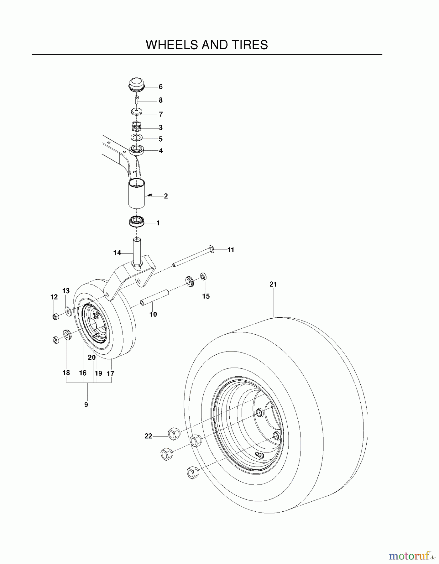  Poulan / Weed Eater Nullwendekreismäher, Zeroturn 461ZX (966681801) - Poulan Pro 46