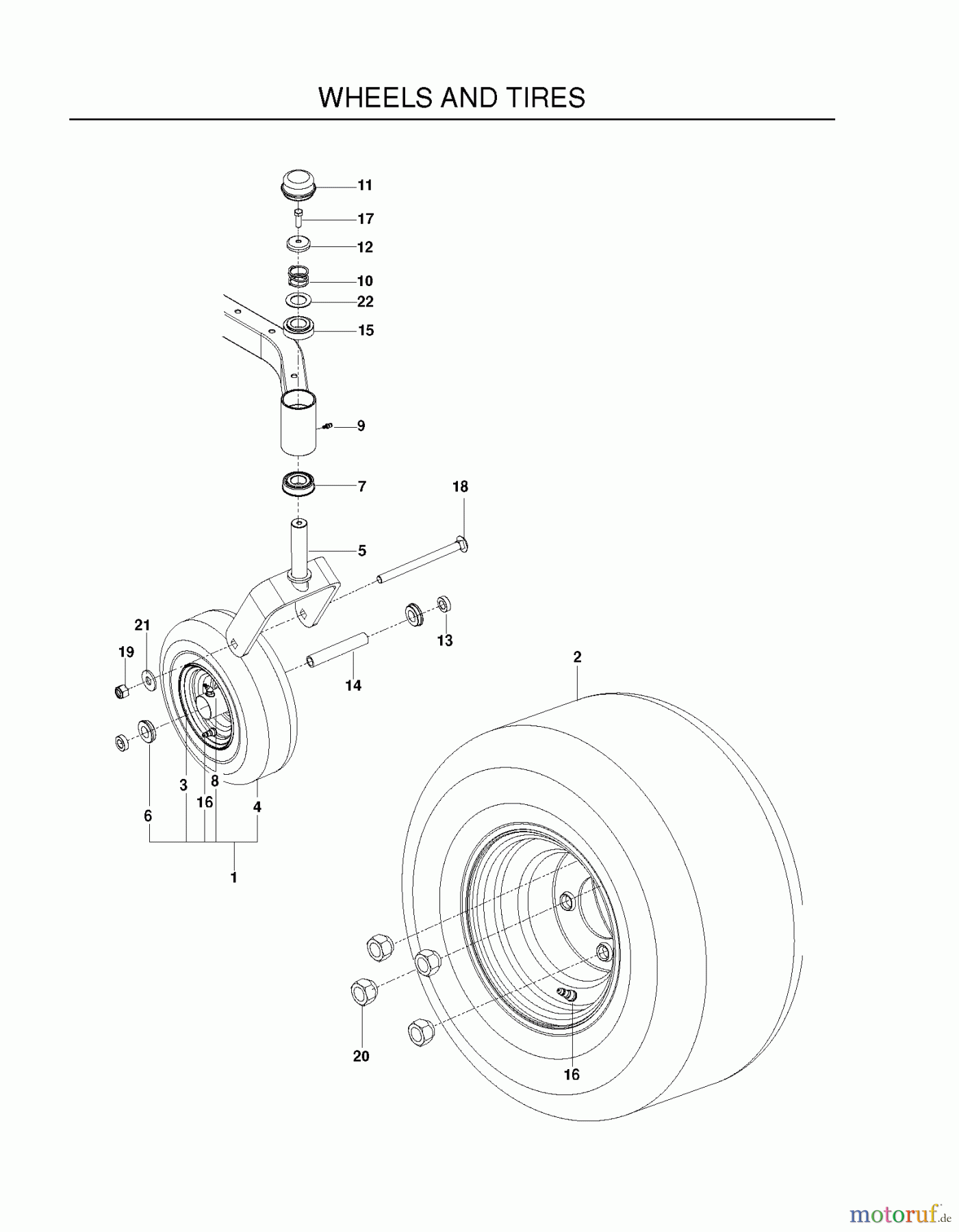  Poulan / Weed Eater Nullwendekreismäher, Zeroturn 461ZX (966681801) - Poulan Pro 46