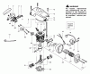 Poulan / Weed Eater 1900 - Poulan Patriot Chainsaw Ersatzteile Engine Assembly