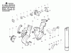 Poulan / Weed Eater BV2000 (Type 2) - Weed Eater Barracuda Blower Ersatzteile Handle, Chassis & Blower Assembly Type 2