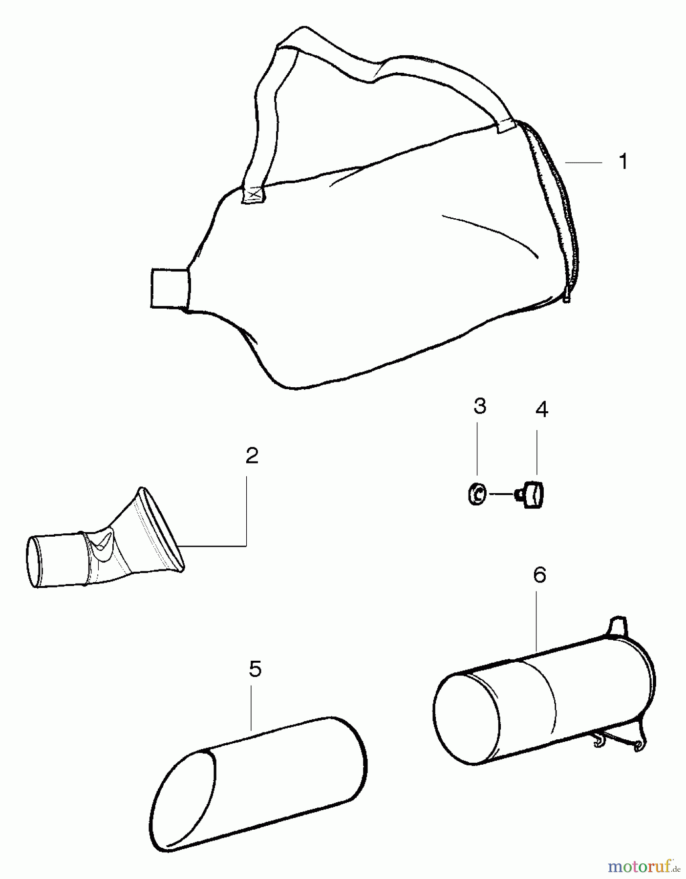 Poulan / Weed Eater Bläser / Sauger / Häcksler / Mulchgeräte BV1850 (Type 1) - Weed Eater Barracuda Blower Vacuum Tube Assembly
