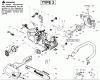 Poulan / Weed Eater 2050LE (Type 2) - Poulan Pioneer Chainsaw Ersatzteile Starter Type 2