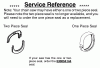 Poulan / Weed Eater 2050 (Type 1) - Poulan Pioneer Chainsaw Ersatzteile Service Reference