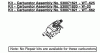 Poulan / Weed Eater 2550 (Type 2) - Poulan Woodmaster Chainsaw Ersatzteile Kit - Carburetor Assembly 530071621/530071820/530071821