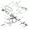 Poulan / Weed Eater 3700 - Poulan Chainsaw Ersatzteile Chain Brake Assembly