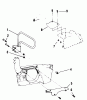 Poulan / Weed Eater 4400 - Poulan Chainsaw Ersatzteile CHAIN BRAKE ASSEMBLY - NEW STYLE