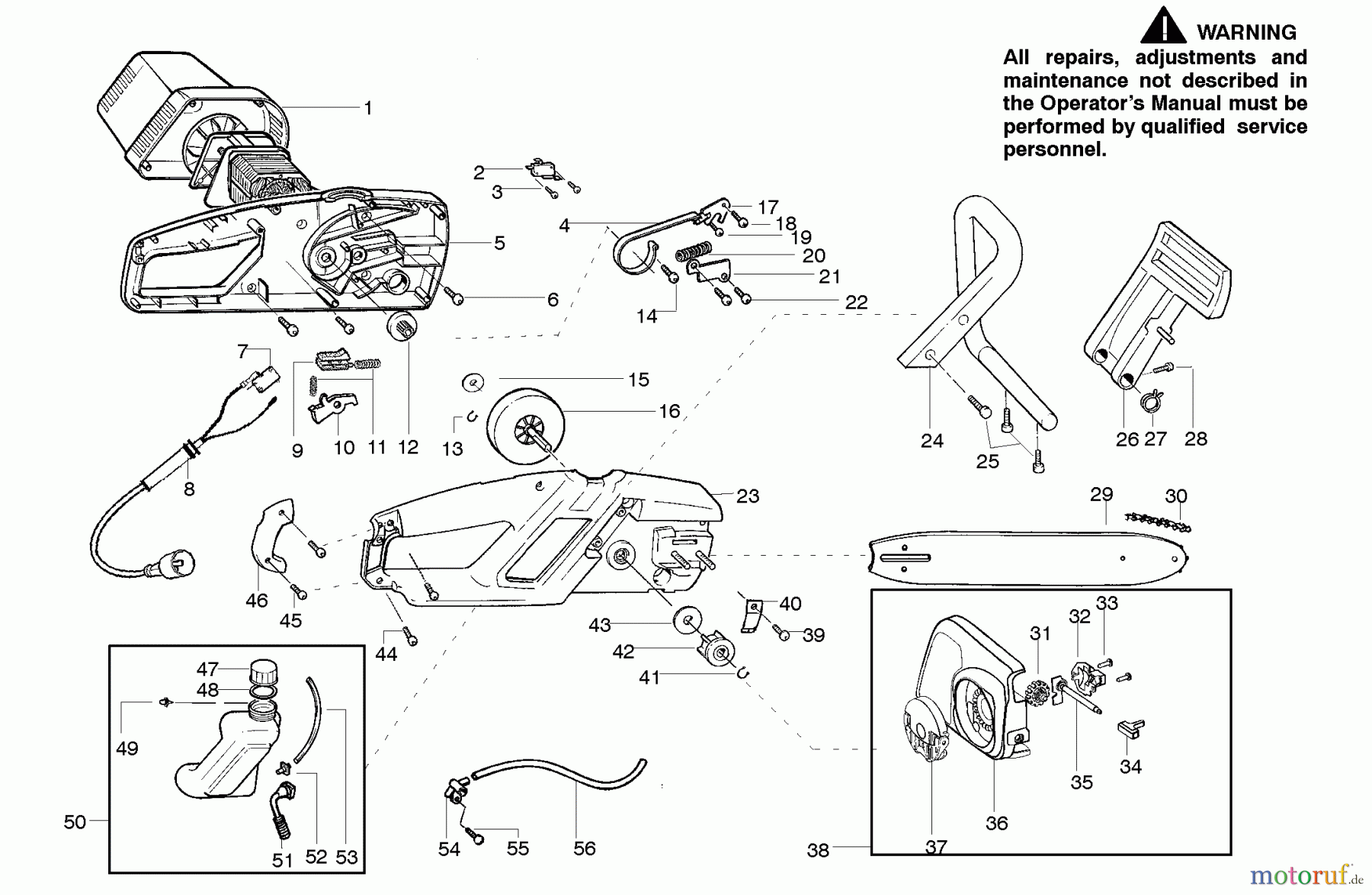 Poulan / Weed Eater Motorsägen ES400 - Poulan Pro Electric Chainsaw Product Complete