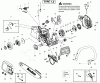 Poulan / Weed Eater P3516PR (Type 2) - Poulan Chainsaw Ersatzteile Starter Type 1-2