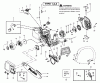 Poulan / Weed Eater P3816 (966557801) - Poulan Chain Saw (2012-08) Ersatzteile CHASSIS LOWER