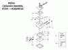 Poulan / Weed Eater PP221 (Type 1) - Poulan Pro Chainsaw Ersatzteile Carburetor Assembly (WT391) 530069722