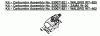 Poulan / Weed Eater PP260 (Type 2) - Poulan Pro Chainsaw Ersatzteile Kit - Carburetor Assembly