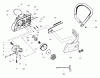 Poulan / Weed Eater PP380 - Poulan Pro Chainsaw Ersatzteile Clutch, Chain, & Handle Assembly