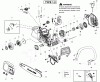 Poulan / Weed Eater PP3816 (Type 2) - Poulan Pro Chainsaw Ersatzteile Starter Type 1-2
