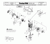 Poulan / Weed Eater PP4218 - Poulan Pro Chainsaw (2012-01) Ersatzteile ENGINE #1