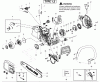 Poulan / Weed Eater PPB3416 (Type 2) - Poulan Pro Chainsaw Ersatzteile Starter Type 1-2