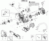 Poulan / Weed Eater S1970 (Type 1) - Poulan Woodshark Chainsaw Ersatzteile Starter