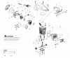 Poulan / Weed Eater SM4518AVX - Poulan Pro Chainsaw Ersatzteile Engine