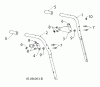 Poulan / Weed Eater 961980056 (96198005603) - Poulan Pro Snow Thrower (2013-07) Ersatzteile HANDLE #6