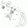 Poulan / Weed Eater 961980057 (96198005704) - Poulan Pro Snow Thrower (2013-08) Ersatzteile CHASSIS ENGINE PULLEYS #1