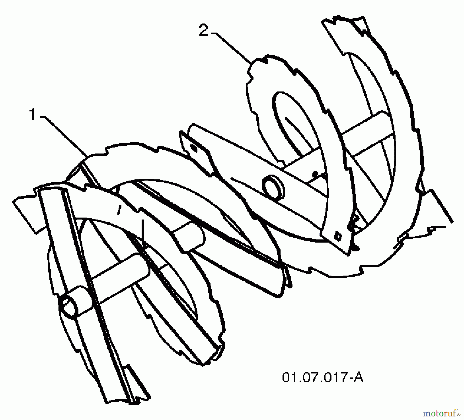 Poulan / Weed Eater Schneefräsen P624ES (96198004302) - Poulan Pro Snow Thrower (2013-07) AUGER HOUSING IMPELLER #4