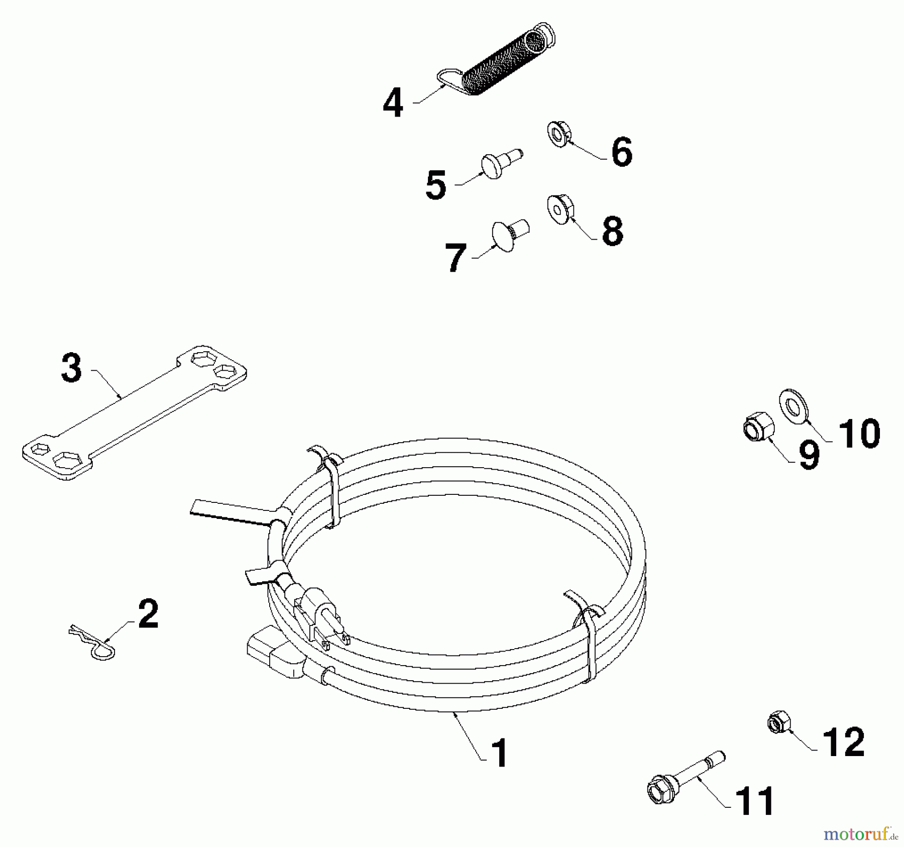Poulan / Weed Eater Schneefräsen 961980057 (96198005704) - Poulan Pro Snow Thrower (2013-08) ACCESSORIES #2