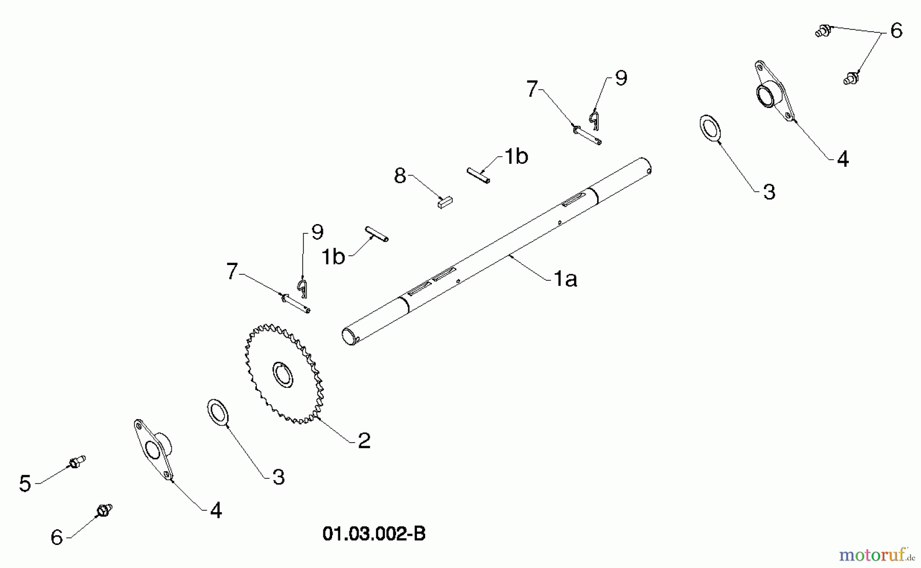  Poulan / Weed Eater Schneefräsen 961980057 (96198005704) - Poulan Pro Snow Thrower (2013-08) DRIVE #2