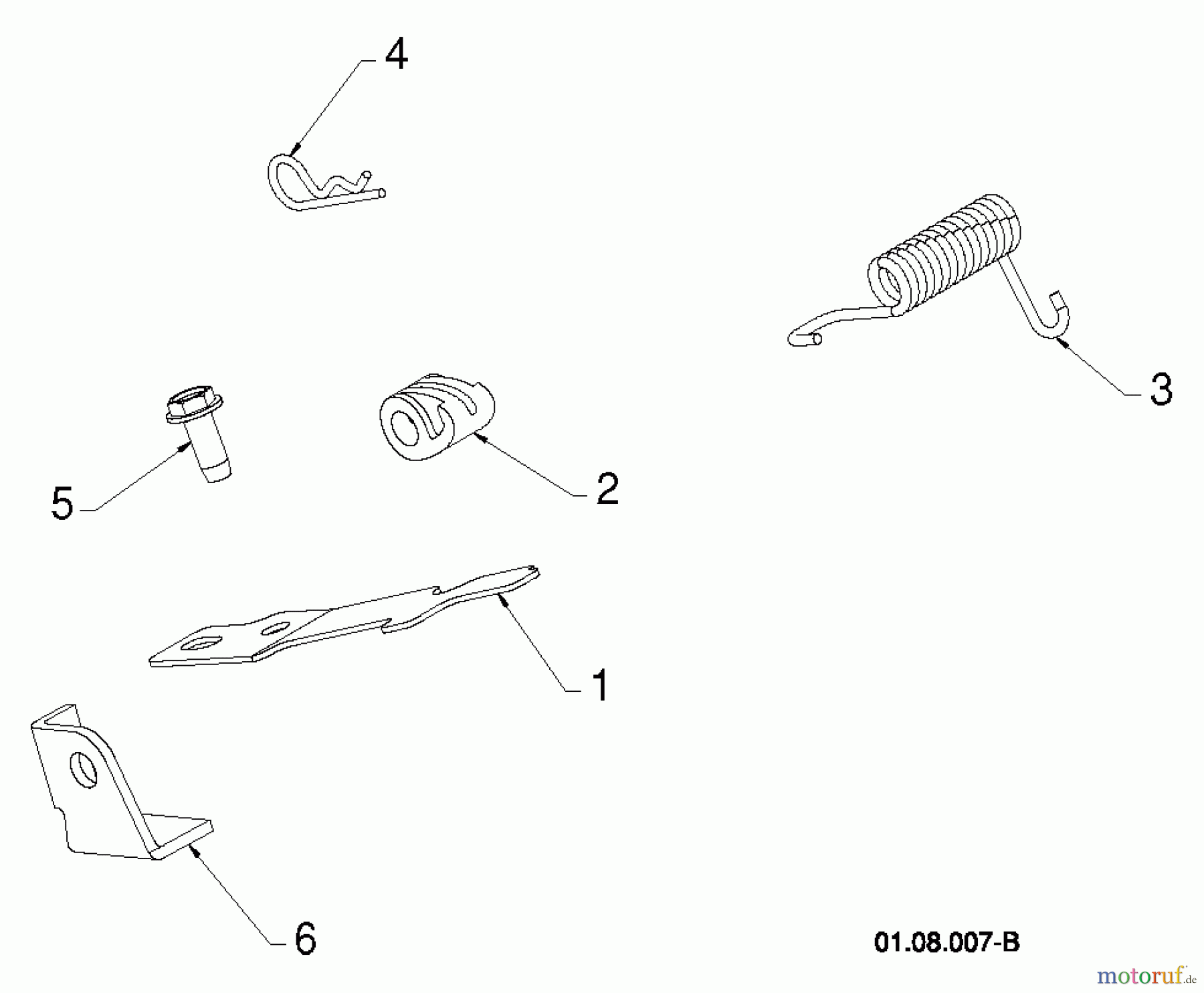 Poulan / Weed Eater Schneefräsen 961980057 (96198005704) - Poulan Pro Snow Thrower (2013-08) HANDLE #6