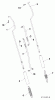 Poulan / Weed Eater PP1850ES (96198005502) - Poulan Pro Snow Thrower (2012-08) Ersatzteile HANDLE #3