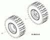 Poulan / Weed Eater PP1850ES (96198005502) - Poulan Pro Snow Thrower (2012-08) Ersatzteile WHEELS TIRES #2