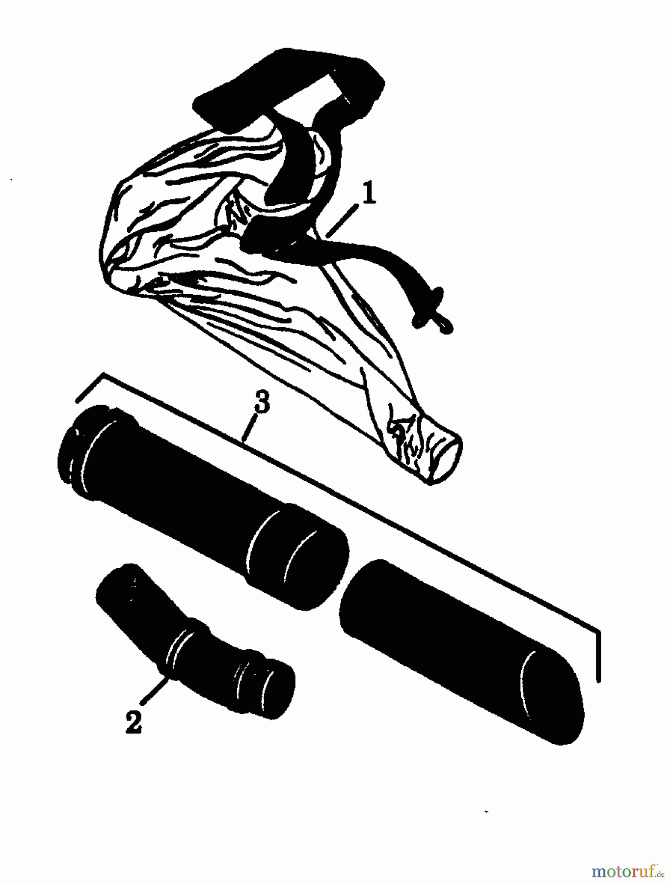  Poulan / Weed Eater Bläser / Sauger / Häcksler / Mulchgeräte GB151 - Paramount Blower VACUUM ATTACHMENT PARTS