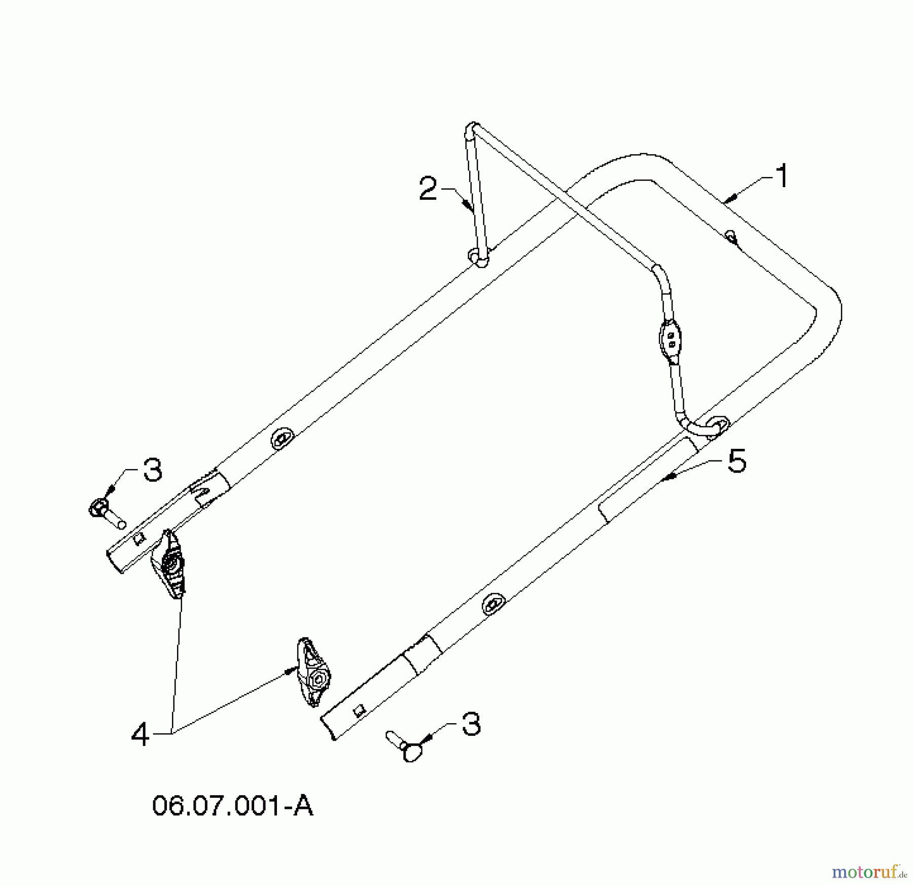 Poulan / Weed Eater Schneefräsen PR621 (96182000303) - Poulan Pro Snow Thrower (2013-05) HANDLE