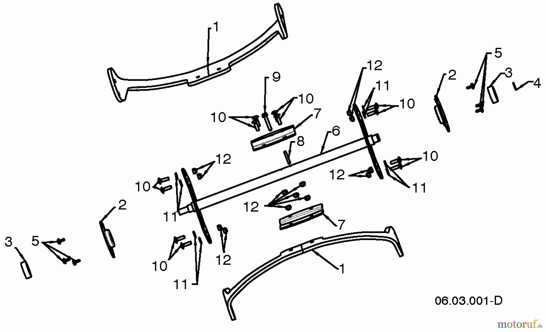 Poulan / Weed Eater Schneefräsen PR621ES (96182000403) - Poulan Pro Snow Thrower (2013-08) AUGER HOUSING IMPELLER