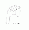 Poulan / Weed Eater PR627ES (96192003804) - Poulan Pro Snow Thrower (2012-06) Ersatzteile CHASSIS /ENGINE /PULLEY #1
