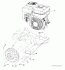 Poulan / Weed Eater CRT170S (96092003100) - Poulan Pro Rear-Tine Tiller (2011-11) Ersatzteile MAINFRAME RIGHT SIDE