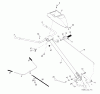 Poulan / Weed Eater DRT900 (96092002800) - Poulan Pro Rear-Tine Tiller (2012-02) Ersatzteile HANDLE