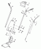 Poulan / Weed Eater PPFT35A - Poulan Pro Front-Tine Tiller Ersatzteile Handle Assembly