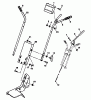Poulan / Weed Eater PPFT3B - Poulan Pro Front-Tine Tiller Ersatzteile HANDLE ASSEMBLY
