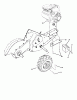 Poulan / Weed Eater RT900 (96092002600) - Poulan Pro Rear-Tine Tiller (2010-12) Ersatzteile MAINFRAME RIGHT SIDE