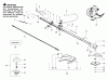 Poulan / Weed Eater BC2400P - Poulan String Trimmer Ersatzteile Driveshaft & Cutting Head