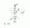 Poulan / Weed Eater BC24W - Weed Eater String Trimmer Ersatzteile Carburetor - WT380
