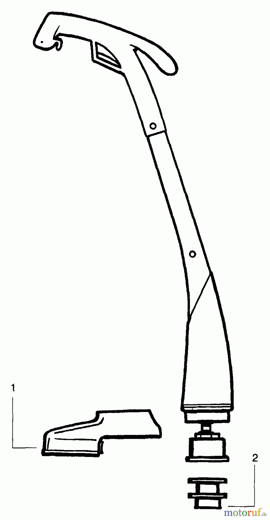 Poulan / Weed Eater Motorsensen, Trimmer EL 10 - Weed Eater Electric Trimmer TRIMMER ASSEMBLY