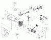 Poulan / Weed Eater FL25 (Type 1) - Weed Eater Featherlite String Trimmer Ersatzteile Engine Assembly Type 1