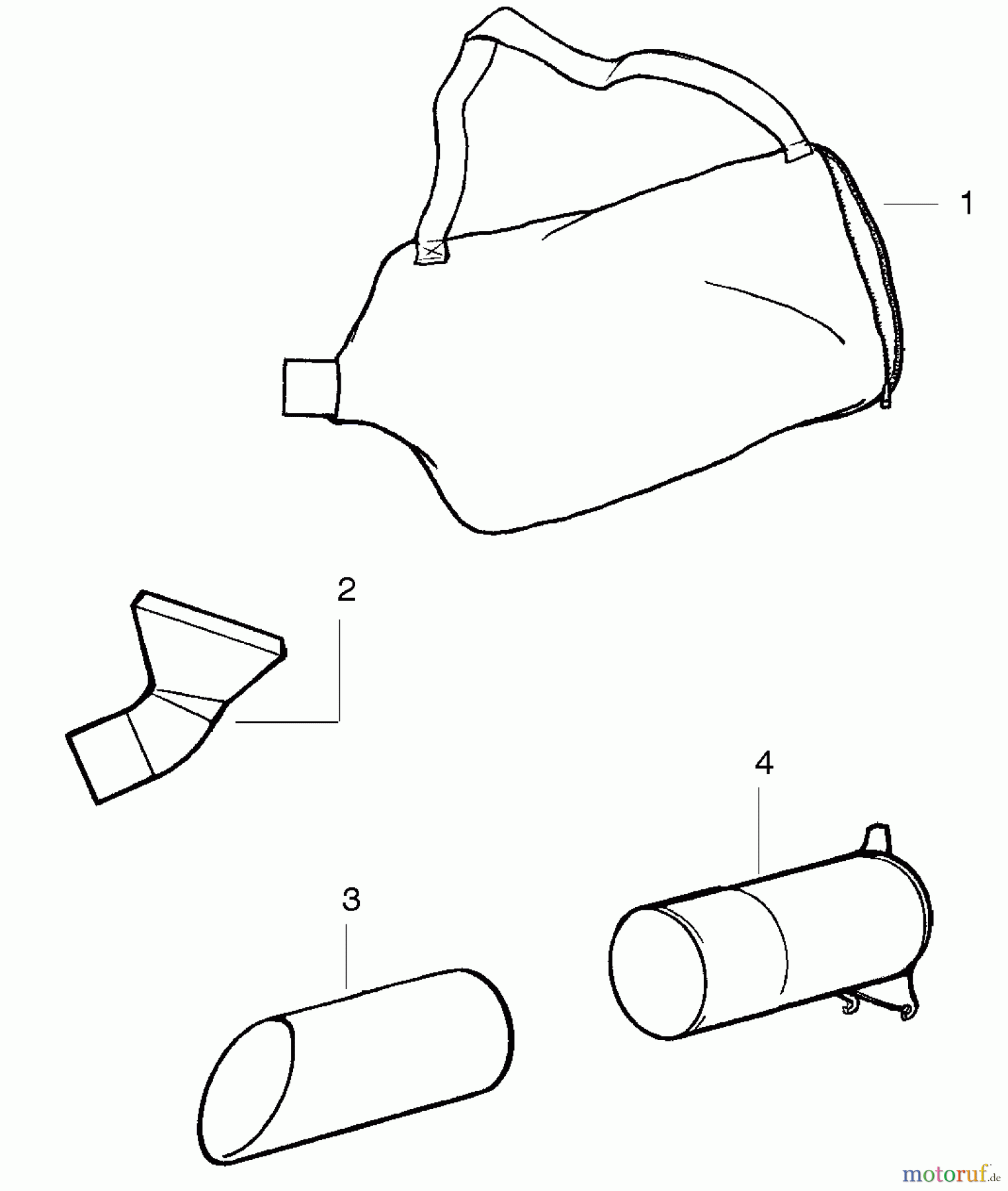 Poulan / Weed Eater Bläser / Sauger / Häcksler / Mulchgeräte PBV200LE (Type 2) - Poulan Pro Blower Tube