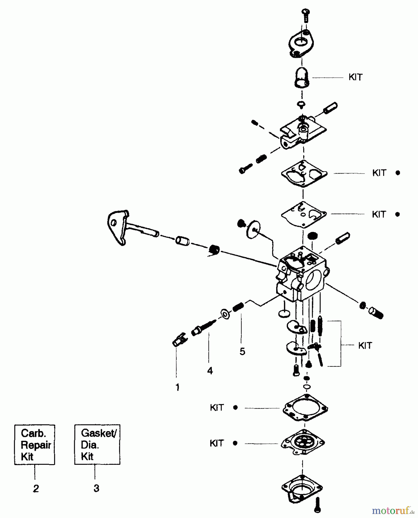 Poulan / Weed Eater Motorsensen, Trimmer PP110 - Poulan Pro String Trimmer Carburetor