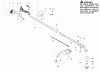 Poulan / Weed Eater PP136 - Poulan Pro String Trimmer Ersatzteile Handle & Controls