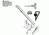 Poulan / Weed Eater PPC25 - Poulan Pro String Trimmer Ersatzteile DRIVE SHAFT & CUTTING HEAD