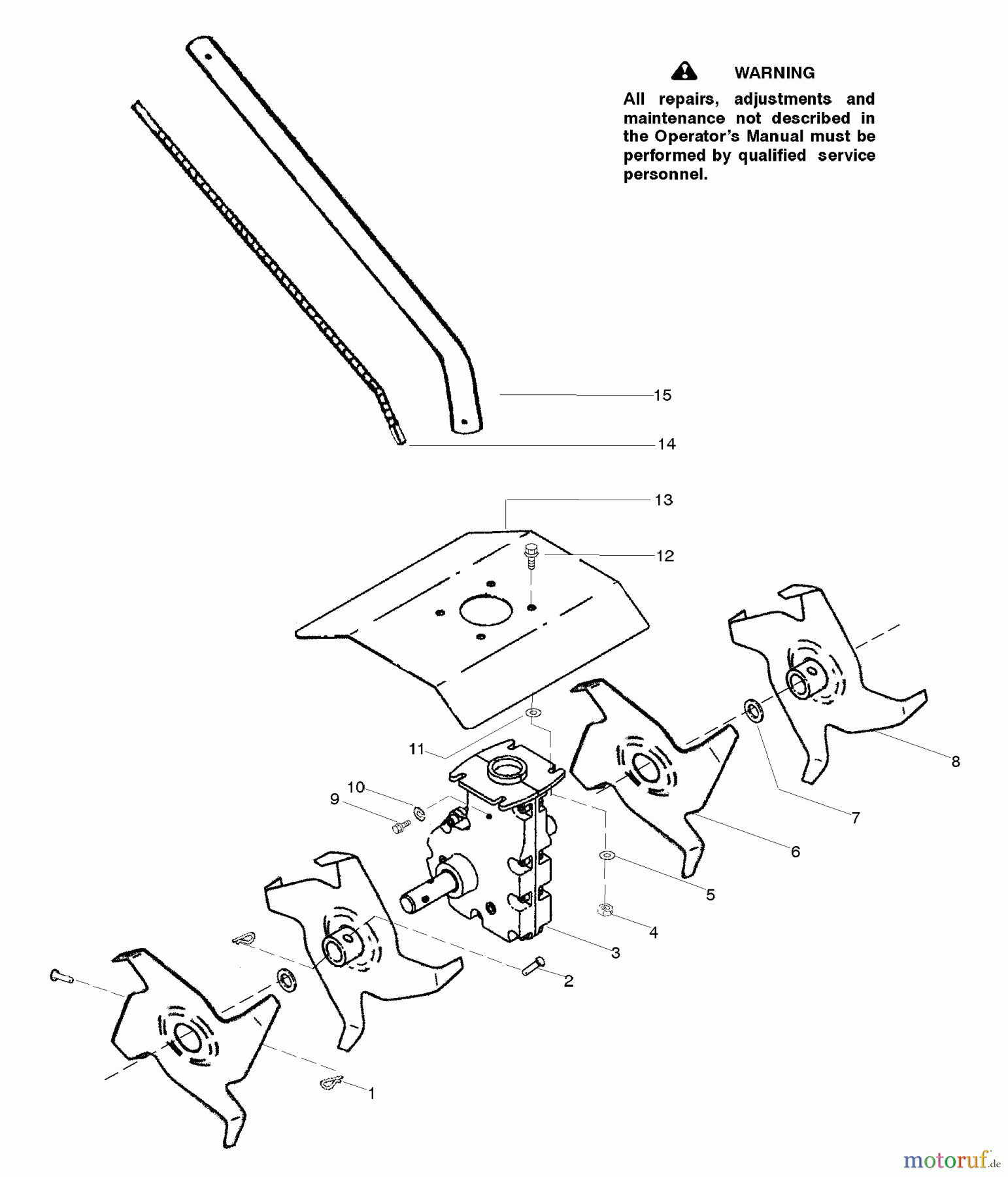 Poulan / Weed Eater Zubehör PPB2000T - Poulan Pro Cultivator Attachment Gas Cultivator Attachment Assembly