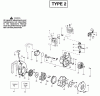 Poulan / Weed Eater PPBVM200 (Type 2) - Poulan Pro Blower Ersatzteile Engine Assembly Type 2